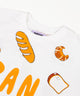 【新サイズ】フード総柄Tシャツ