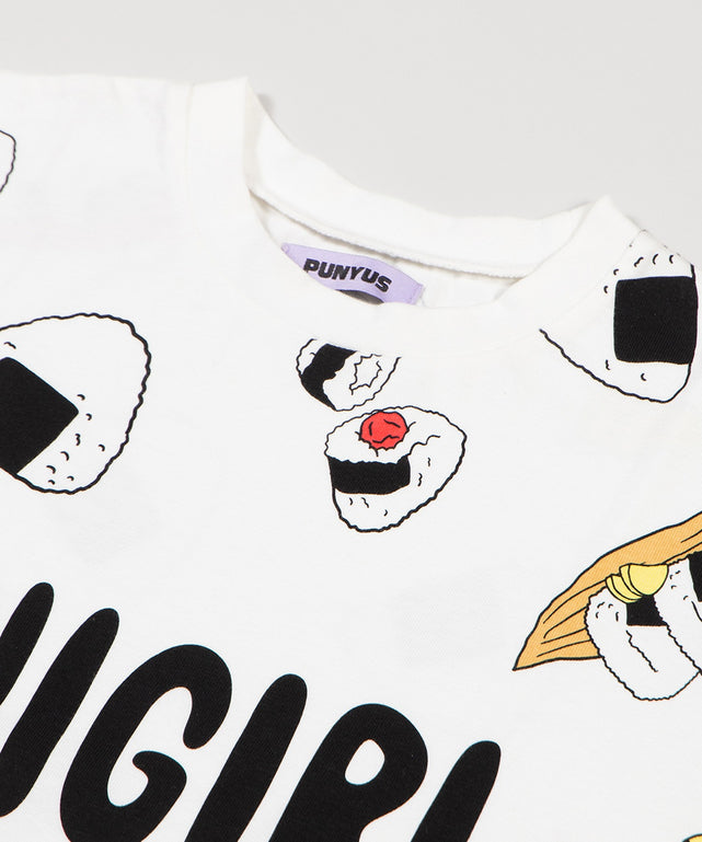 【新サイズ】フード総柄Tシャツ