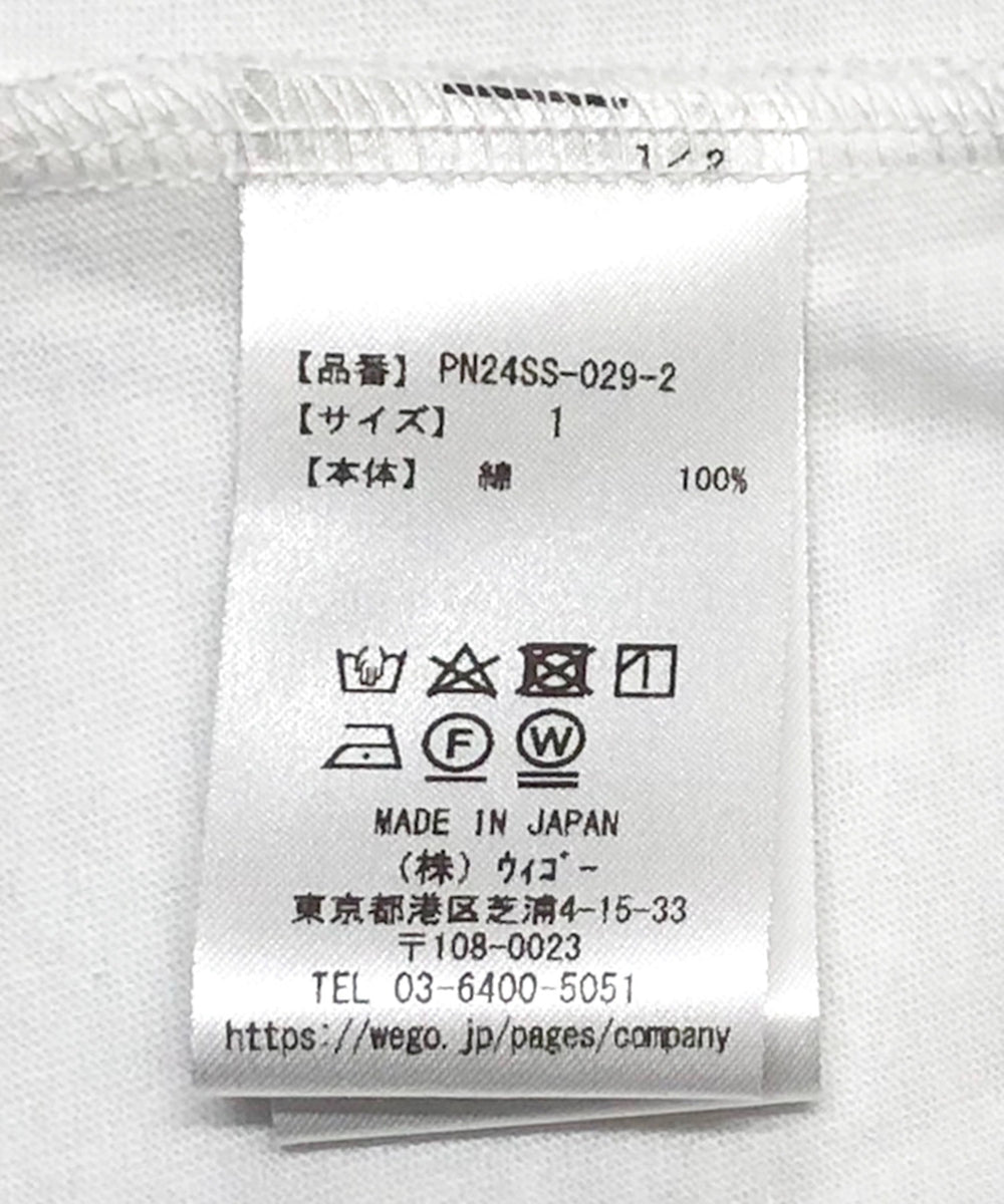 ワンポイントTシャツ