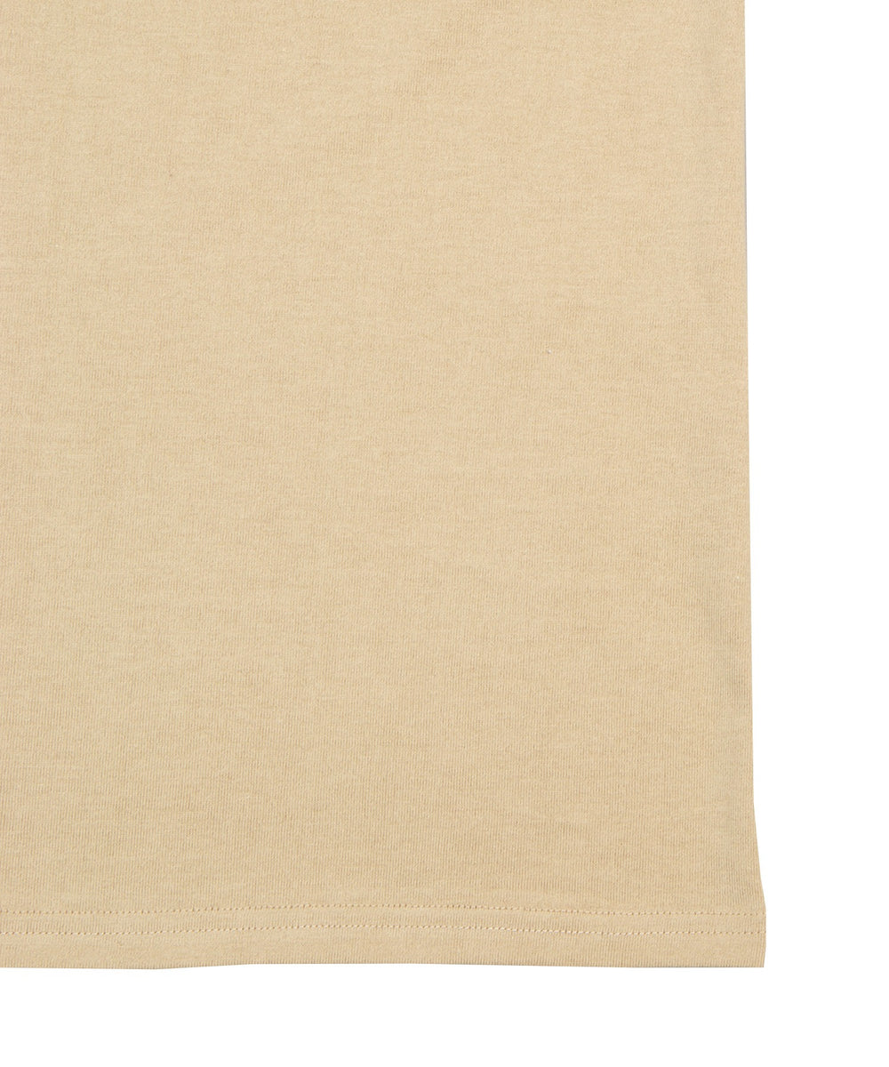 スリーブロゴ刺繍Tシャツ