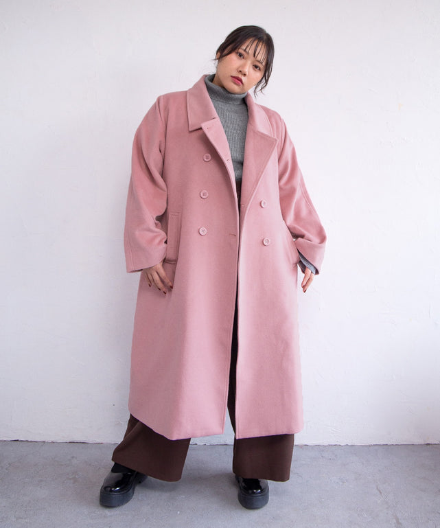 ダブルロングコート/身長：164cm　サイズ4