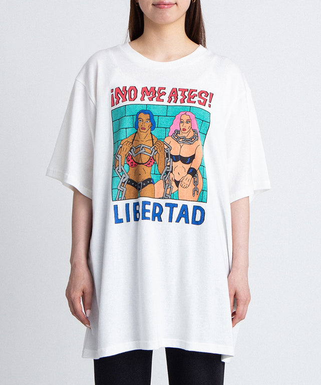 LIBERTADビッグTシャツ/身長:163cm サイズ3