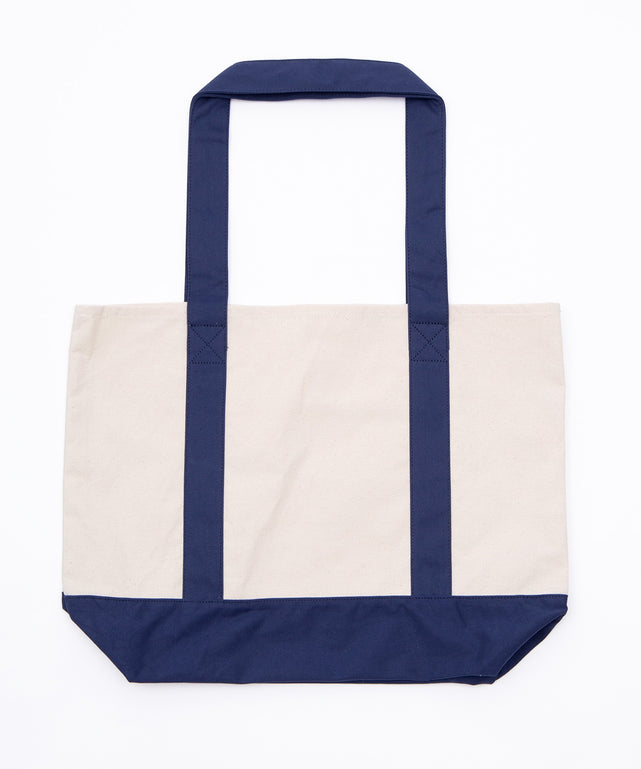 ロゴ刺繍キャンバストートバッグ