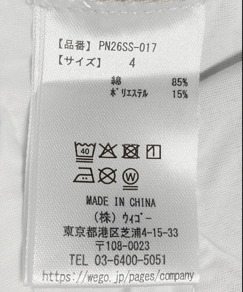 デザインデニムハーフパンツ