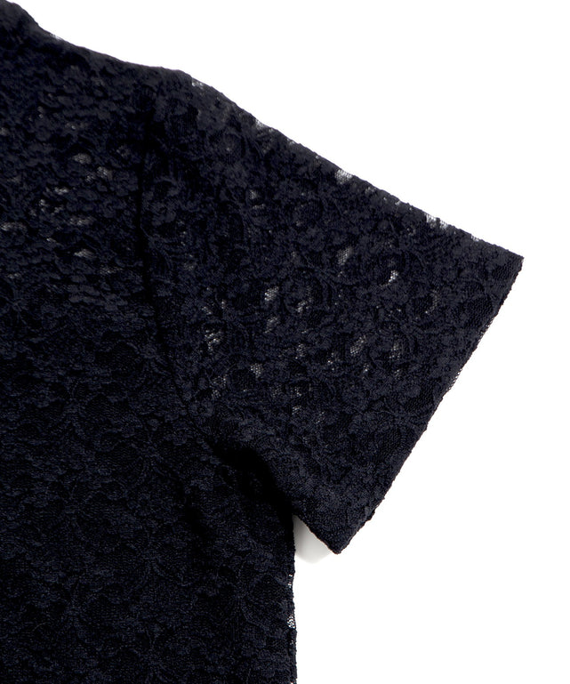 半袖レーストップス