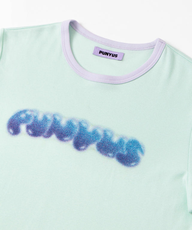 PUNYUSロゴピチリンガーTシャツ