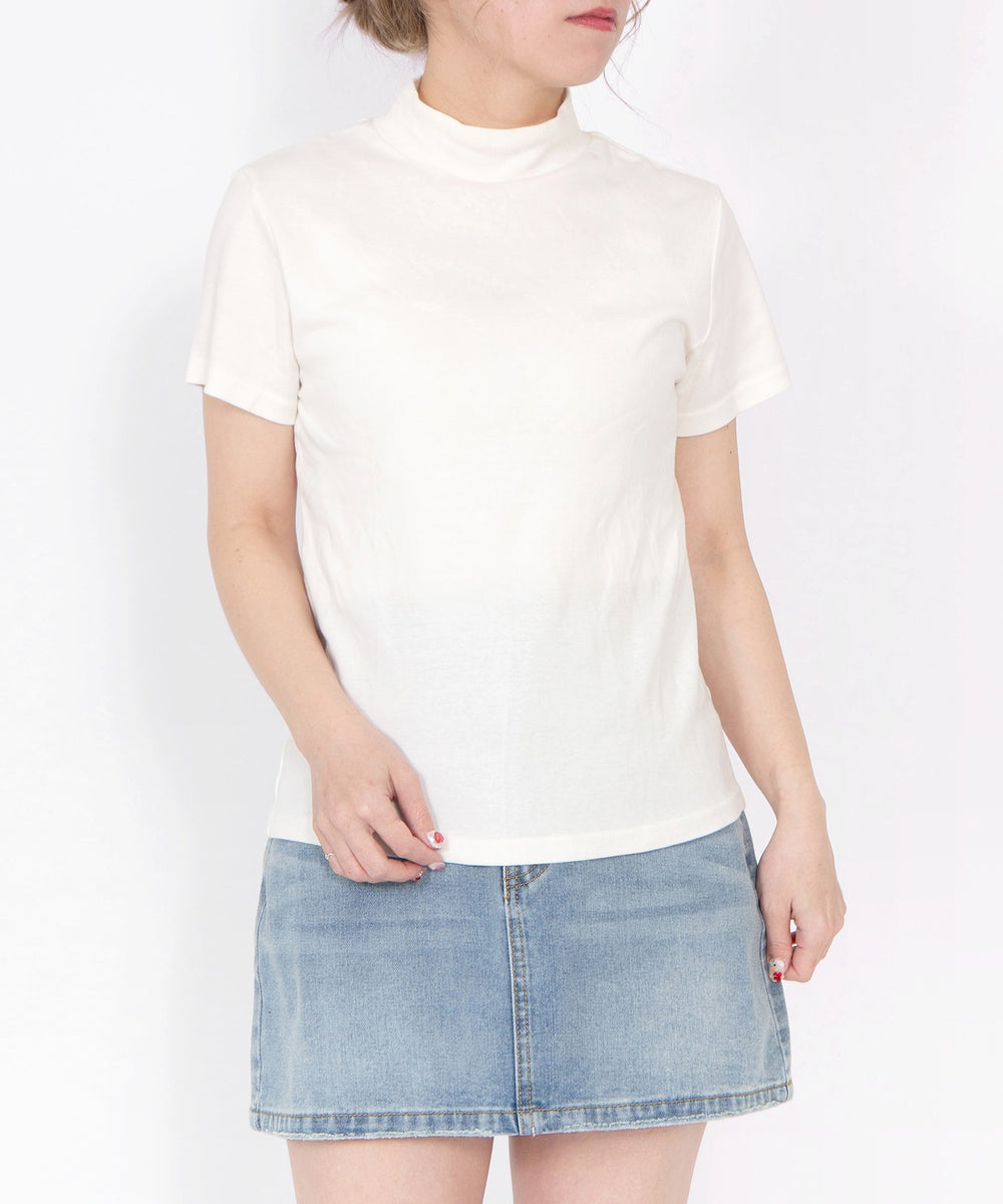 ハイネックTシャツ