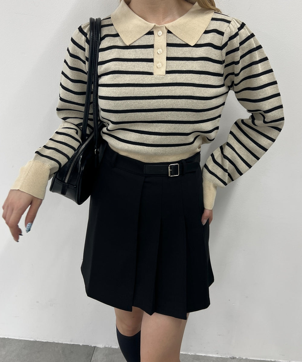 ベージュ モデル：160㎝ F着用