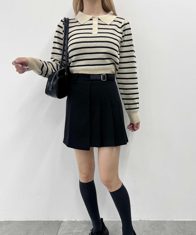 ベージュ モデル：160㎝ F着用