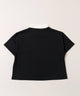 ハートワンポイント襟付きTシャツ
