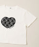 ハートレースワッペンTシャツ