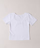 レースネックTシャツ