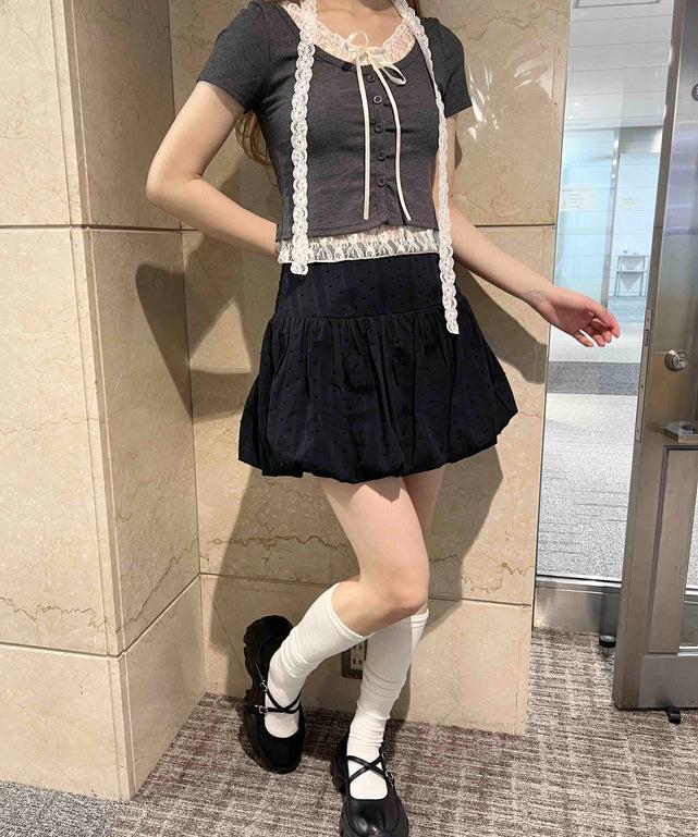 グレー モデル：160㎝ F着用