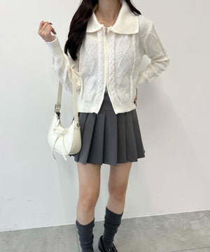 ホワイトアイボリー モデル：157㎝ F着用
