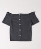 チョーカーセットオフショルTシャツ