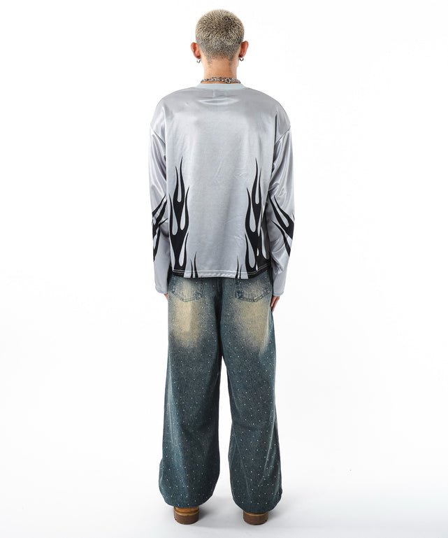 グレー モデル：180cm L着用