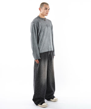 グレー モデル：180cm L着用
