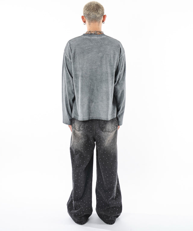 デニムブラックソノタ モデル：180cm L着用
