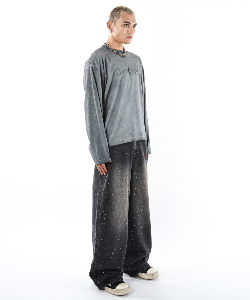 デニムブラックソノタ モデル：180cm L着用