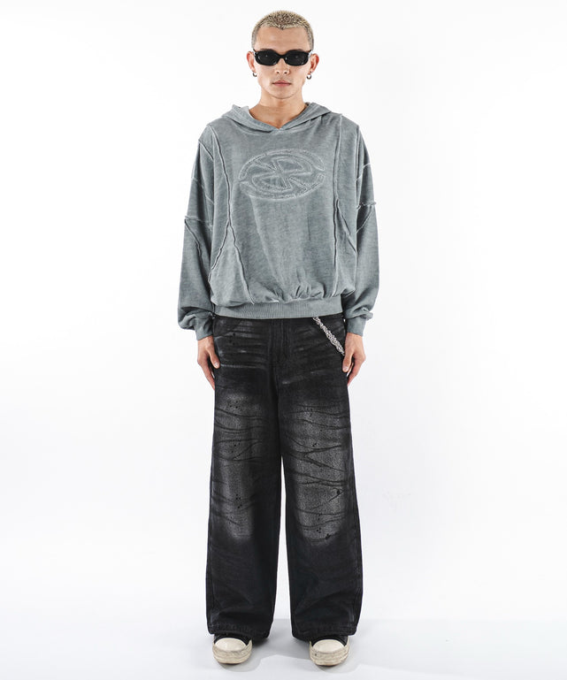 デニムブラックソノタ モデル：180cm L着用