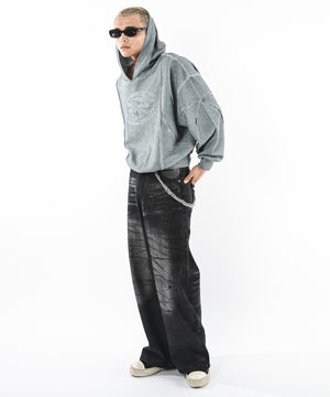 グレー モデル：180cm L着用