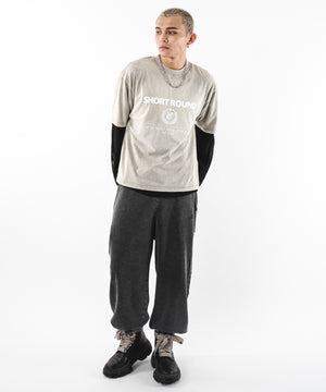 グレー モデル：180cm L着用