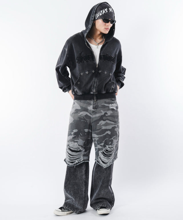 デニムブラックソノタ モデル：172cm L着用