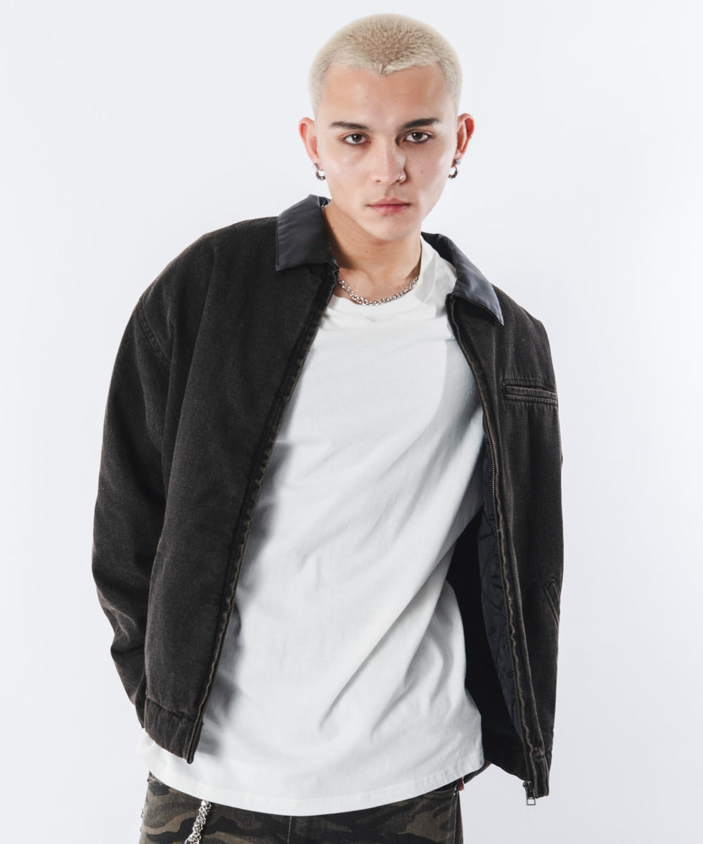 デニムブラックソノタ モデル：180cm L着用