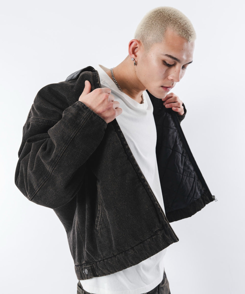 デニムブラックソノタ モデル：180cm L着用