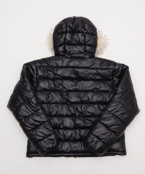2WAYシャイニーパファーフーディー