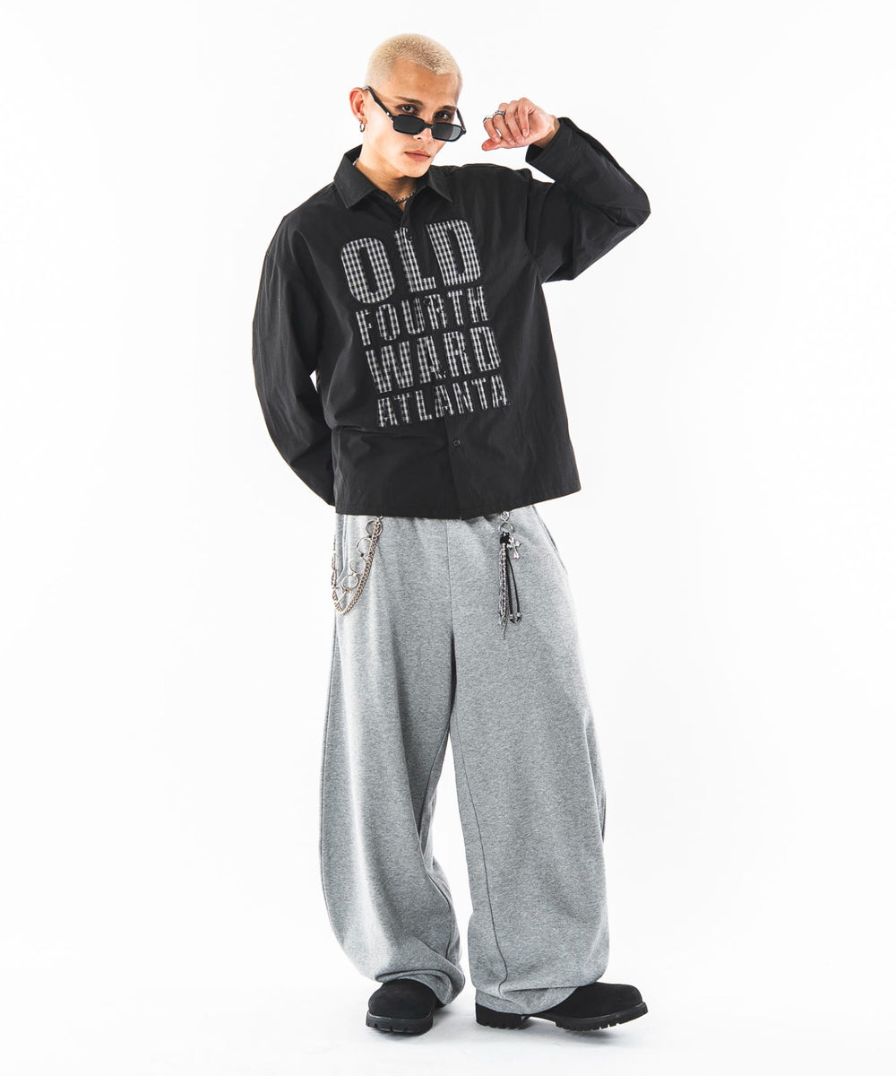 杢グレー モデル：180cm L着用