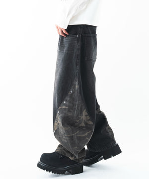 デニムブラックソノタ　モデル：180cm L着用