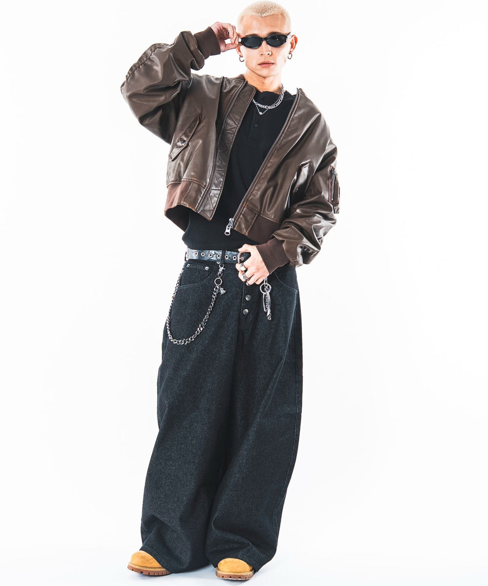 ブラウンソノタ　モデル：180㎝　L着用