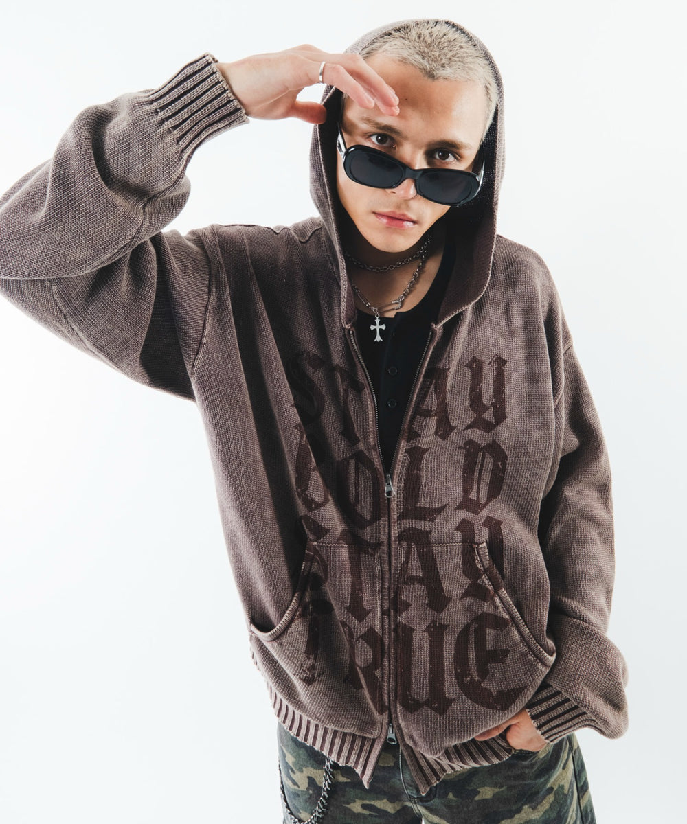 ブラウンソノタ モデル：180cm L着用