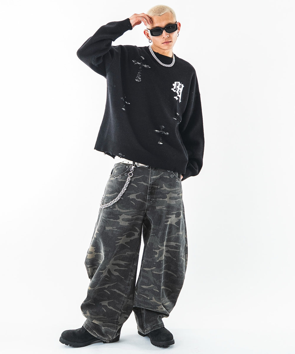ブラック モデル：180cm L着用