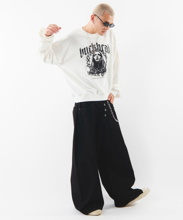 ホワイト モデル：180cm L着用