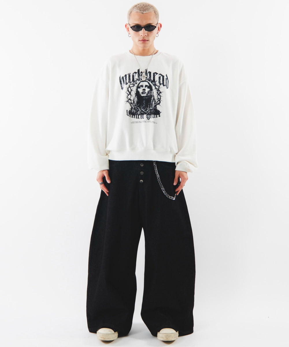 ホワイト モデル：180cm L着用