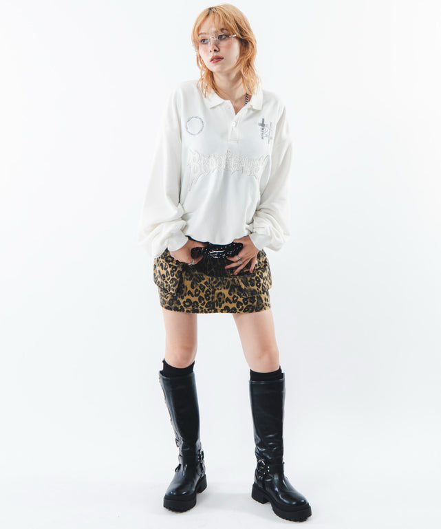 ホワイト モデル：160cm M着用