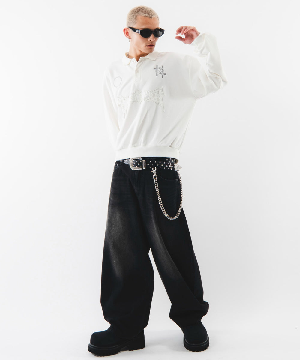 ホワイト モデル：180cm L着用