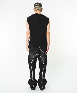 ブラック モデル：180cm L着用