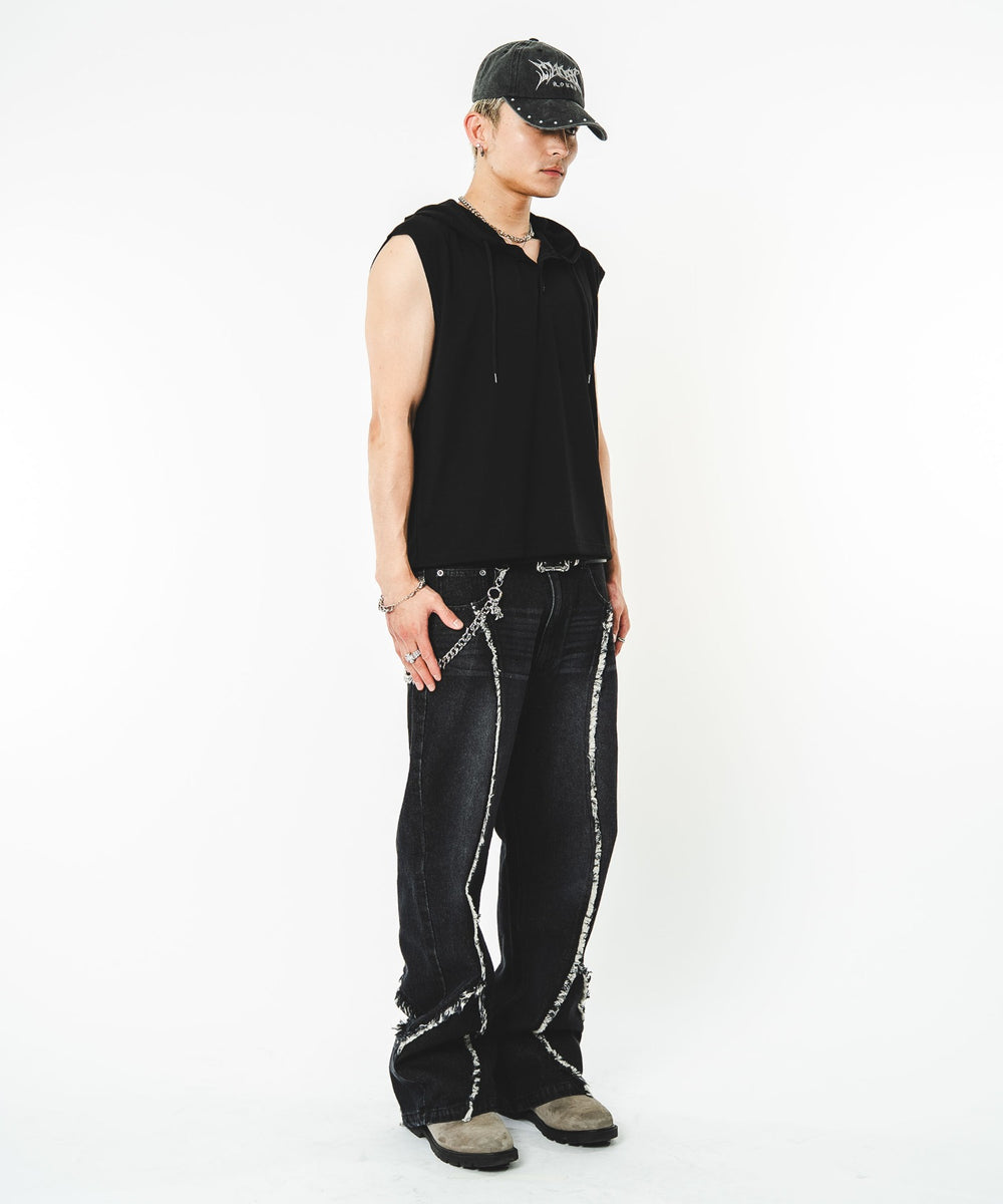 ブラック モデル：180cm L着用