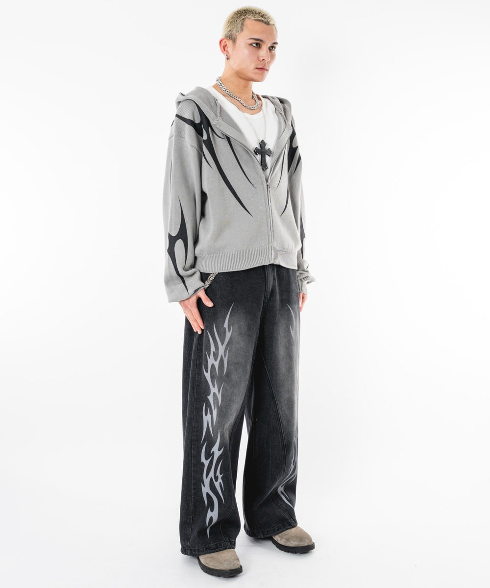 グレー モデル：180cm L着用