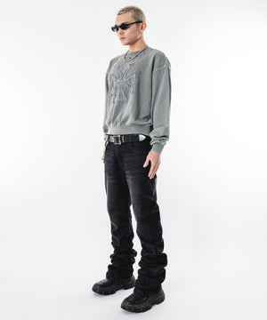 デニムブラックソノタ モデル：180cm L着用
