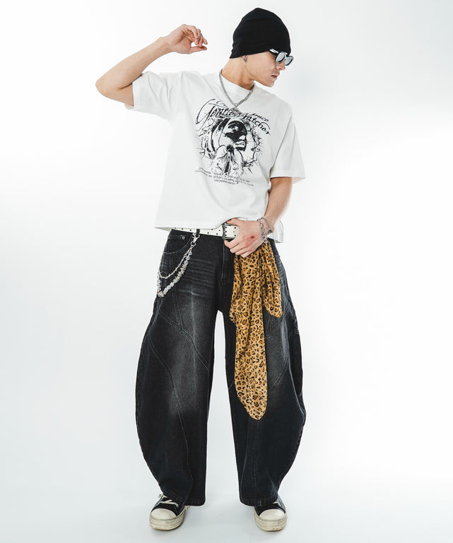デニムブラックソノタ モデル：180cm L着用