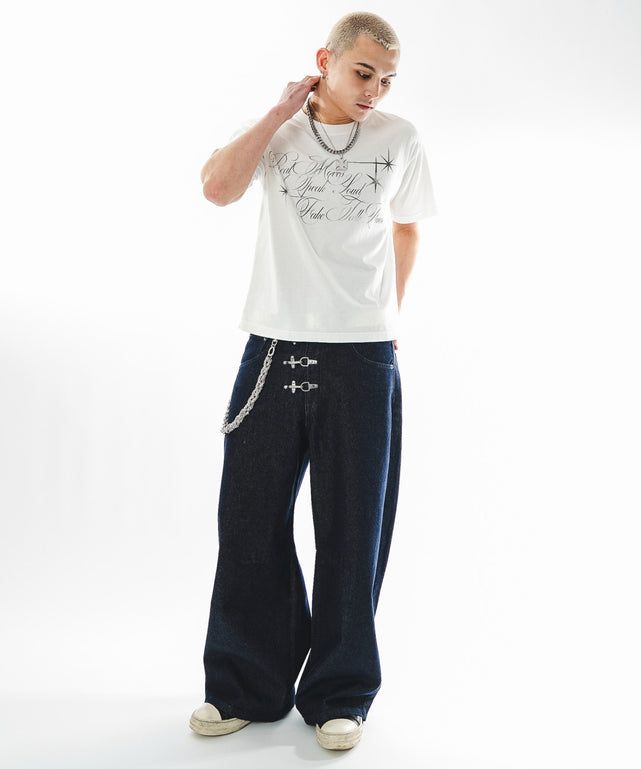デニムインディゴ モデル：180cm L着用