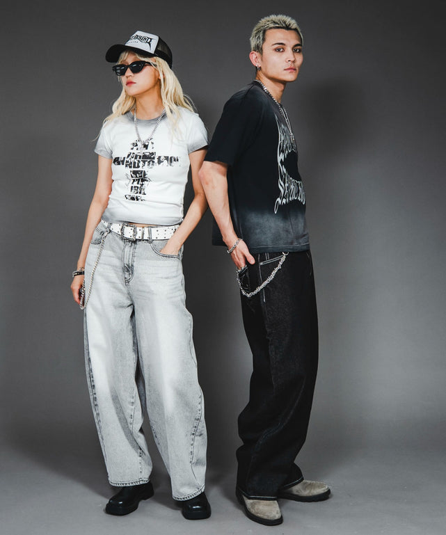 MRカーブデニムパンツ