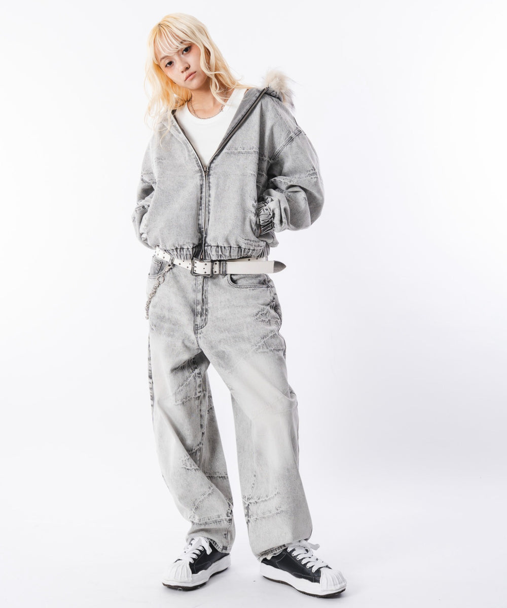 グレー モデル：172cm L着用