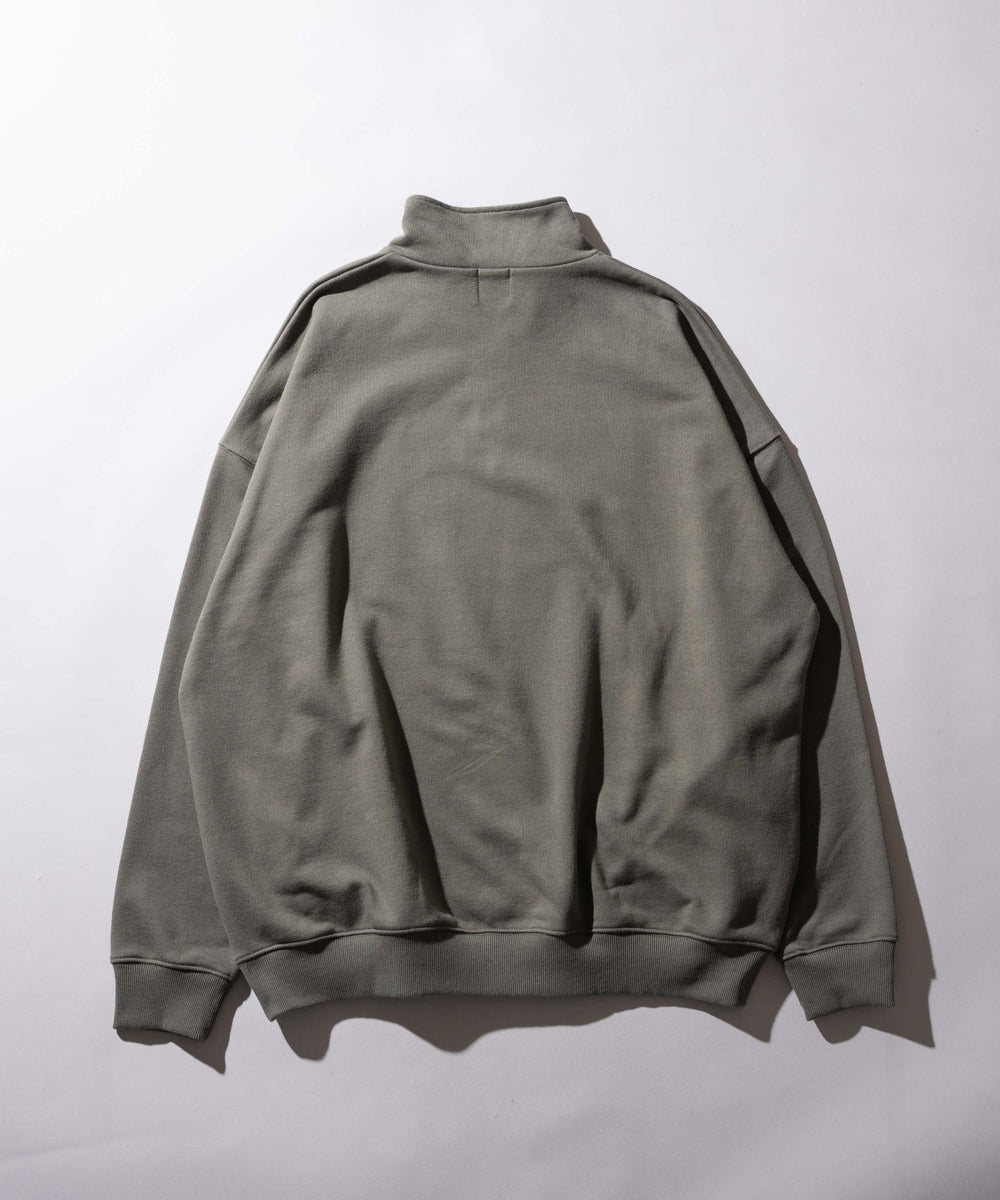 ヘビーウエイトハーフZIPワンポイントPO