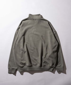ヘビーウエイトハーフZIPワンポイントPO