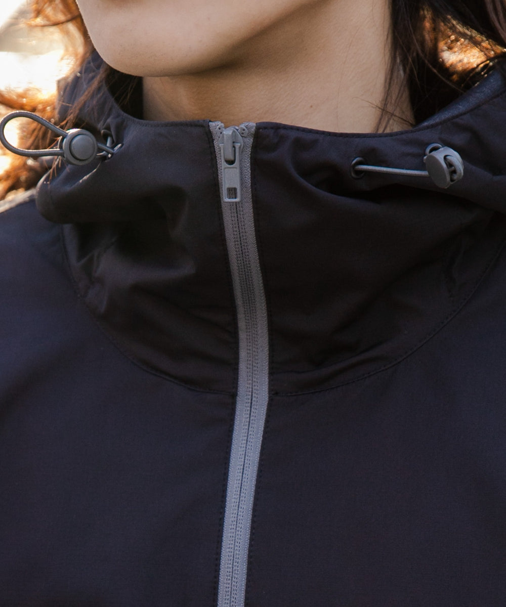 3レイヤーフードブルゾン